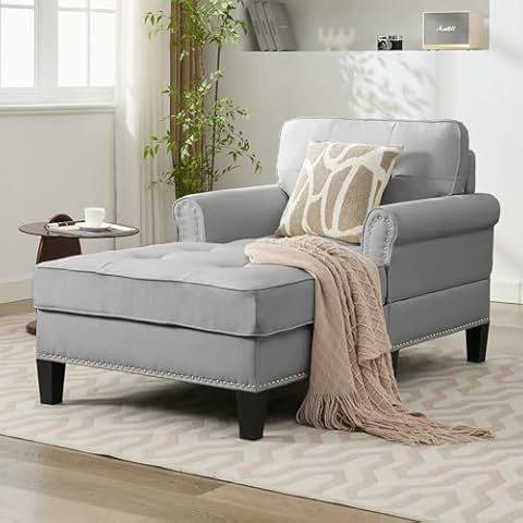 PUREMIND Chaise Lounge Chair Cover