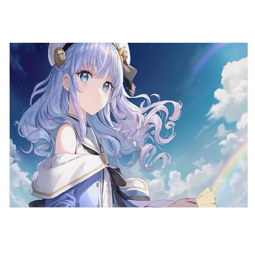 Póster de anime Kawaii para pared, lienzo decorativo LIAZLIUT de 40 x 60 cm para sala de estar