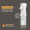 2 Pack Continuous Spray Bottles - Ultra Fine Mist Sprayer | Water Spray Bottle For Hair Mister Spray Bottle | Hair Spray Bottles For Hairstyling, Cleaning, Salons - 2pk 6.8 OZ / 200 ML #1