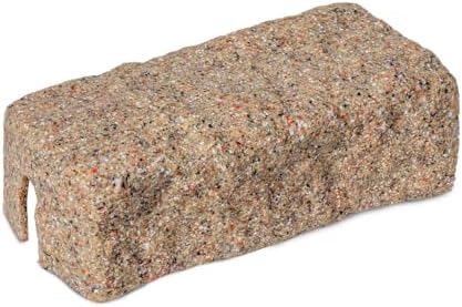 Cheap bricks for garden edging that will transform your outdoor space 6 Beuta DIY Dig-Free Faux Stone Landscape Edging End Brick – Final Piece for Completing Your Landscaping Edging Project (1 Pc, Sandstone) – Connects to Other Beuta Bricks