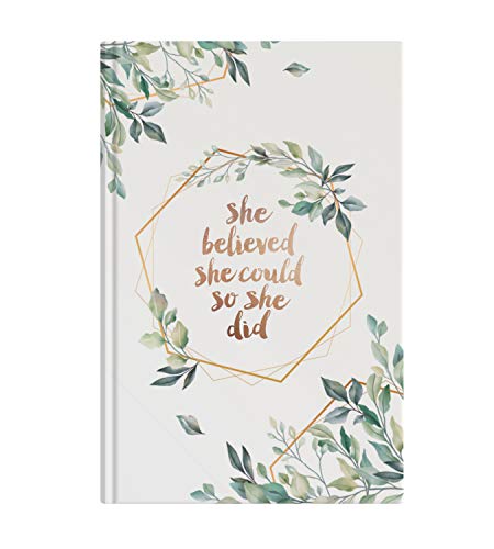 Image of LAURET BLANC 120 GSM Unruled Diary Journal- A5 Size, 150 Plain Pages, Hardbound (Style 2)