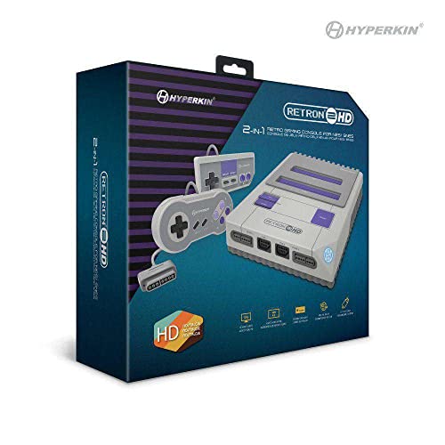 Hyperkin RetroN 2 HD Gaming Console for NES/Super NES/Super Famicom (Gray) by Hyperkin - Image 2
