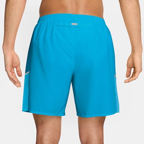 Image of Nike Mens Miler Dri Fit Brief Lined Running Shorts