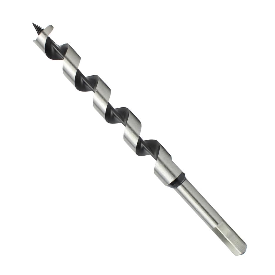 Weischer® - Schlangenbohrer 6 x 230 mm | Holzbohrer Spiralbohrer | 6-Kant-Schaft | Gewindespitze für präzise Bohrung | Weich- & Hartholz | stabiler & bruchfester Bohrer
