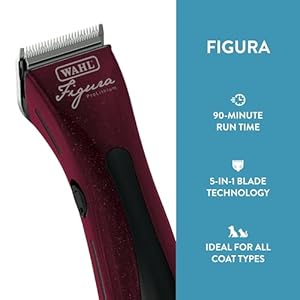 Wahl Professional Animal Figura Equine Horse Cordless Clipper Kit – Metallic Red