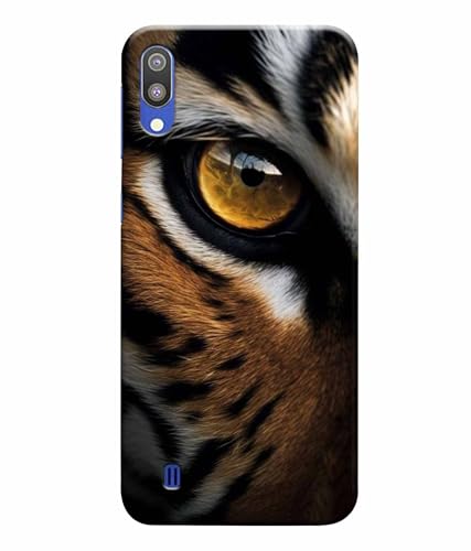 Image of Printed Hard Back Case Cover & Compatible for Samsung Galaxy M10 | Tiger Faces Art (Multicolor) - D1205
