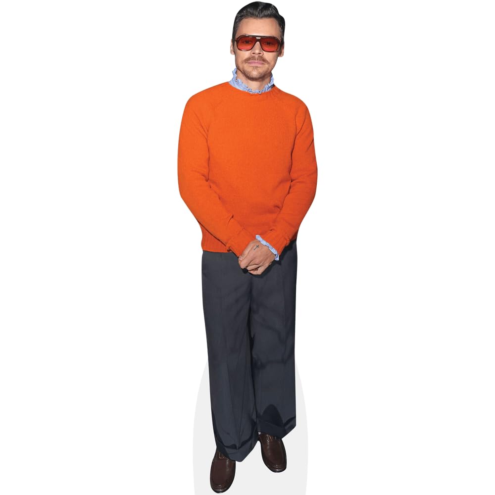 Harry E. Styles (Orange Top) Life Size Cutout