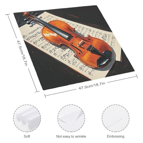 Servilletas de Tela Decorativas 18.7x18.7 Pulgadas 2 PCS miniatura 2