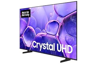 Samsung Crystal UHD U8079F 4K 50 Zoll (125 cm) LED Fernseher, Crystal Prozessor 4K, MetalStream Design, SmartThings, AI Upscaling, Gaming Hub, Knox Security, Kostenlose Inhalte, Smart TV