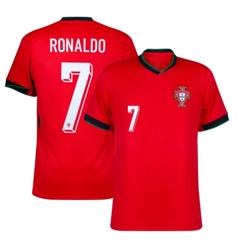 RJMAL Nasser Jersey Football Club Team Ronaldo Jersey 2024/25 for Boys and Men