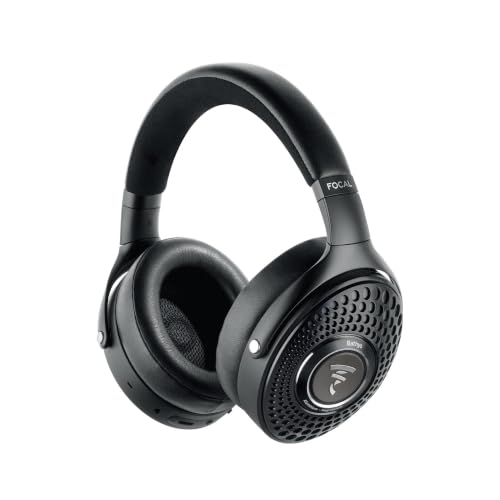 Focal Bathys High-Fidelity Bluetooth Noise Cancelling Headphones-DEEP Black