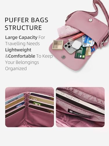Image of WESTBRONCO Small Crossbody Bags for Women, Shoulder Handbags, Satchel Purse with Adjustable Strap