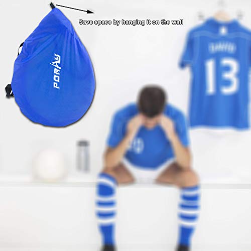 Porayhut Pop Up Soccer Net Soccer Goal For Kid Easy-Up Set Of Two Portable 210D Oxford With 8 Field Marker Cones Extra Stakes Fun For Backyard And Soccer Training Net (2.5Ft Round Goal Set) #TOP7