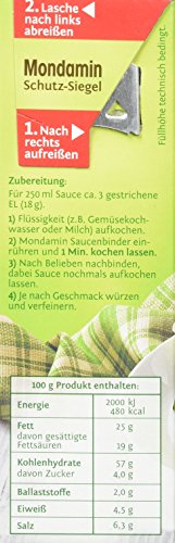 Mondamin Soßenbinder für Gemüse für Soßen ohne Klümpchen mit Gemüse und Kräutern 250 g 1 Stück - Image 5