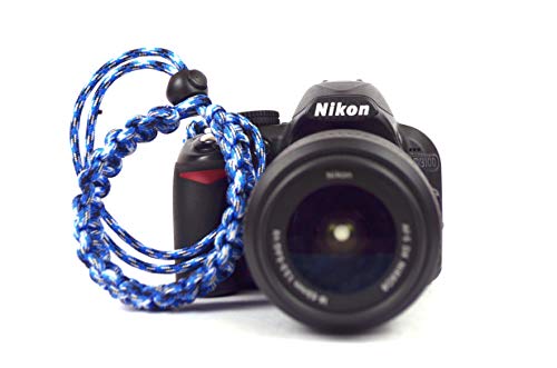 Image of Paracord Wrist Strap for robust hand grip to hold all DSLR camera /heavy gear /Binocular