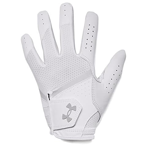 Guantes de golf para mujer Under Armour UA Iso-Chill, blanco Cover