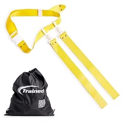 Yellow 10 Man Narrow Flag Football Set