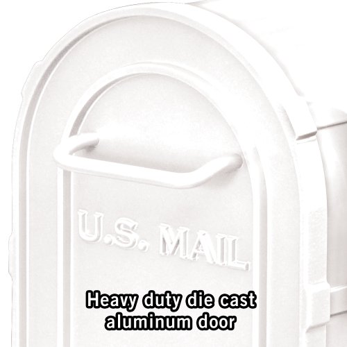 Salsbury Industries 4850Wht Heavy Duty Rural Mailbox #TOP3