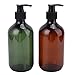 TOPBATHY 2 sztuki 500 ml balsam Vuota z pompką do mydła, buteleczka z mydłem, buteleczka, żel pod prysznic, szampon, mydło w płynie