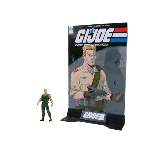 Image of McFarlane Toys - G.I. Joe Page Punchers 2pk Duke and Snake Eyes 3in Action Figures with 2 Comics