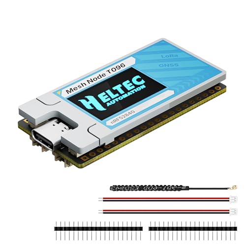 Image of Mesh Node T096 Development Board with TFT Display, LoRa Meshtastic Node nRF52480 SX1262 UC6580 Dual-Band GNSS GPS Module, Compatible with Meshtastic MeshCore and LoRaWAN for Tracking Communication