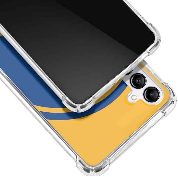 Skinit Clear Phone Case Compatible with Galaxy A14 5G - Officially Licensed NBA Golden State Warriors Large Logo Design