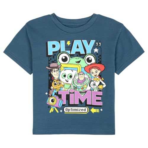 Image of Disney Pixar Boys' Athletic 2-Piece T-Shirt and Shorts Set Toddler to Big Kid