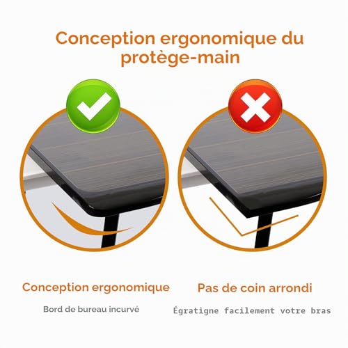 Amaredom Table Ordinateur Portable Support Lit avec Tiroir Rangement – vue 6