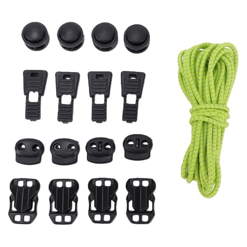 SUNGOOYUE Cordon élastique de Bricolage Cordon élastique, Ficelle pour, Lacets, Sacs, Bricolage, Camping, Autres équipements et Accessoires d'alpinisme (3,2 m)