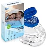 Anti Ronflement Efficace Puissant, 2 Pièces Gouttiere Dentaire Bruxisme en TPE Souple, AIO...