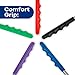 RMS 5 Pack Telescoping Back Scratcher - Extendable Telescope Back Scratchers - Bear Claw Metal Telescopic Backscratcher Eliminating Back Itching in Black, Blue, Green, Purple, Red Color