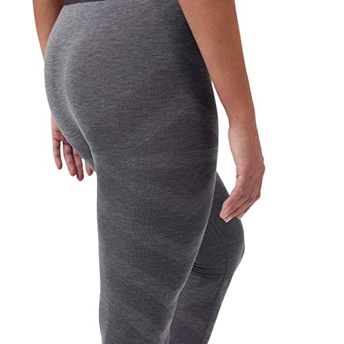 Odlo Kinship Light Bi Long Bottom - Women's Grey Melange, S #TOP2