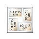 Hama Fotoalbum zum Einkleben von Kinderfotos (Fotoalbum zum Selbstgestalten DIY 100 Seiten für 400 Fotos Format 10x15, Fotobuch mit Pergamin Trennblättern, buntes Kinderfotobuch 30x30 cm, Motiv Wald)