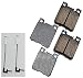 Akebono EUR603 EURO Ultra-Premium Ceramic Brake Pad Set
