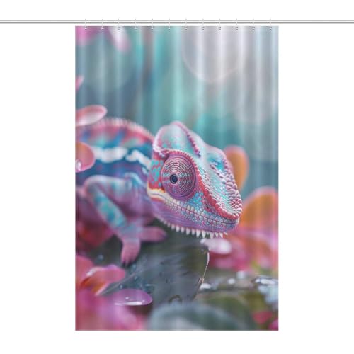Rideau de douche caméléon imperméable 122x183 salle de bain - 7