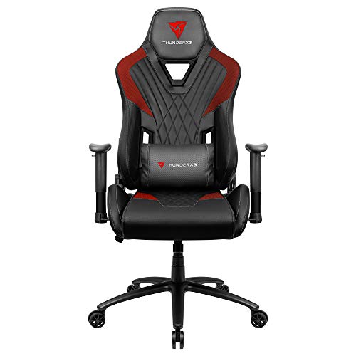 Cadeira Gamer DC3 Preta/Vermelha THUNDERX3