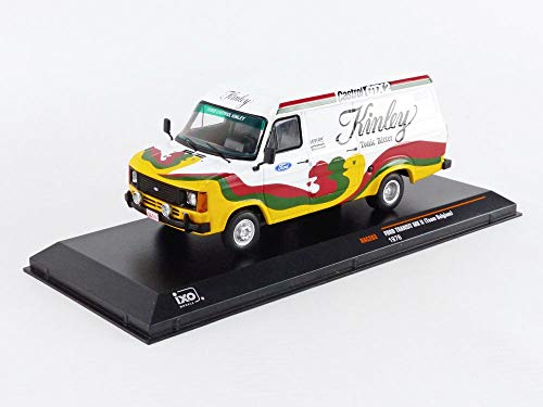 Ford Transit Mk2 Kinley 1985 IXO - Miniature 1/43 pour Diorama Vintage