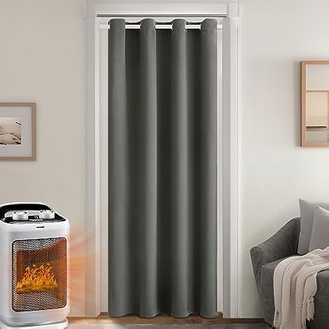 MIULEE Extra Thick Thermal Eyelet Curtains Cover