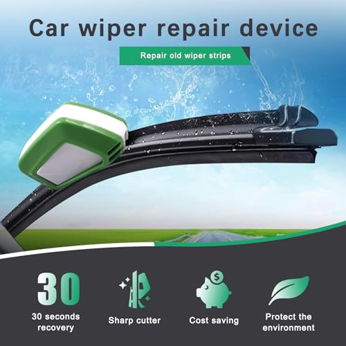 Sumjig 1 peça de reposição de limpador de para-brisa de carro, limpador ABS DIY limpeza limpador de