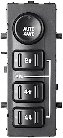 4WD Selector Switch Replacement For Chevy Tahoe, Suburban, GMC Yukon (1998-2000)