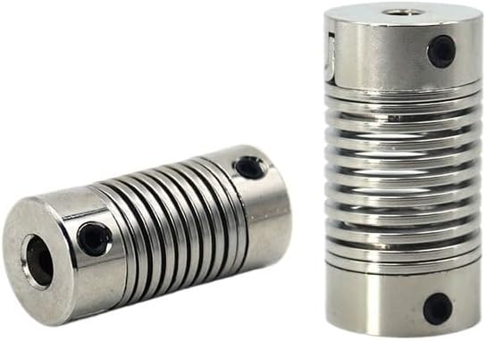 Spring Coupling D26L38 Encoder Stepper Servo Motor Elastic Thread Flexible Coupling Soft Connection Apply to Micro-Motor(LP-D-D26L55-14-14)