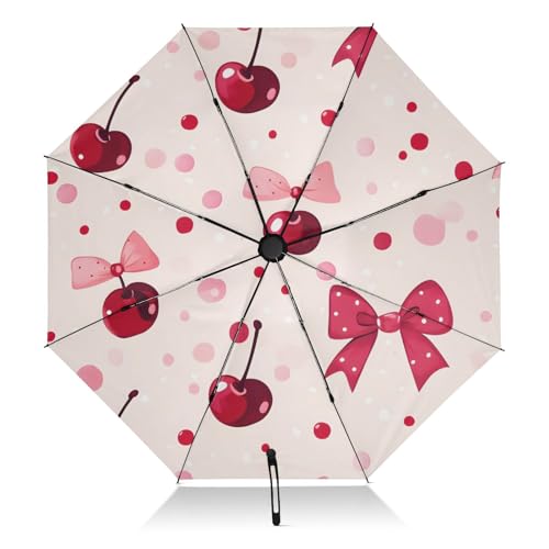 Parapluie automatique 46 pouces coupe-vent avec protection solaire UPF 50+ intégrée