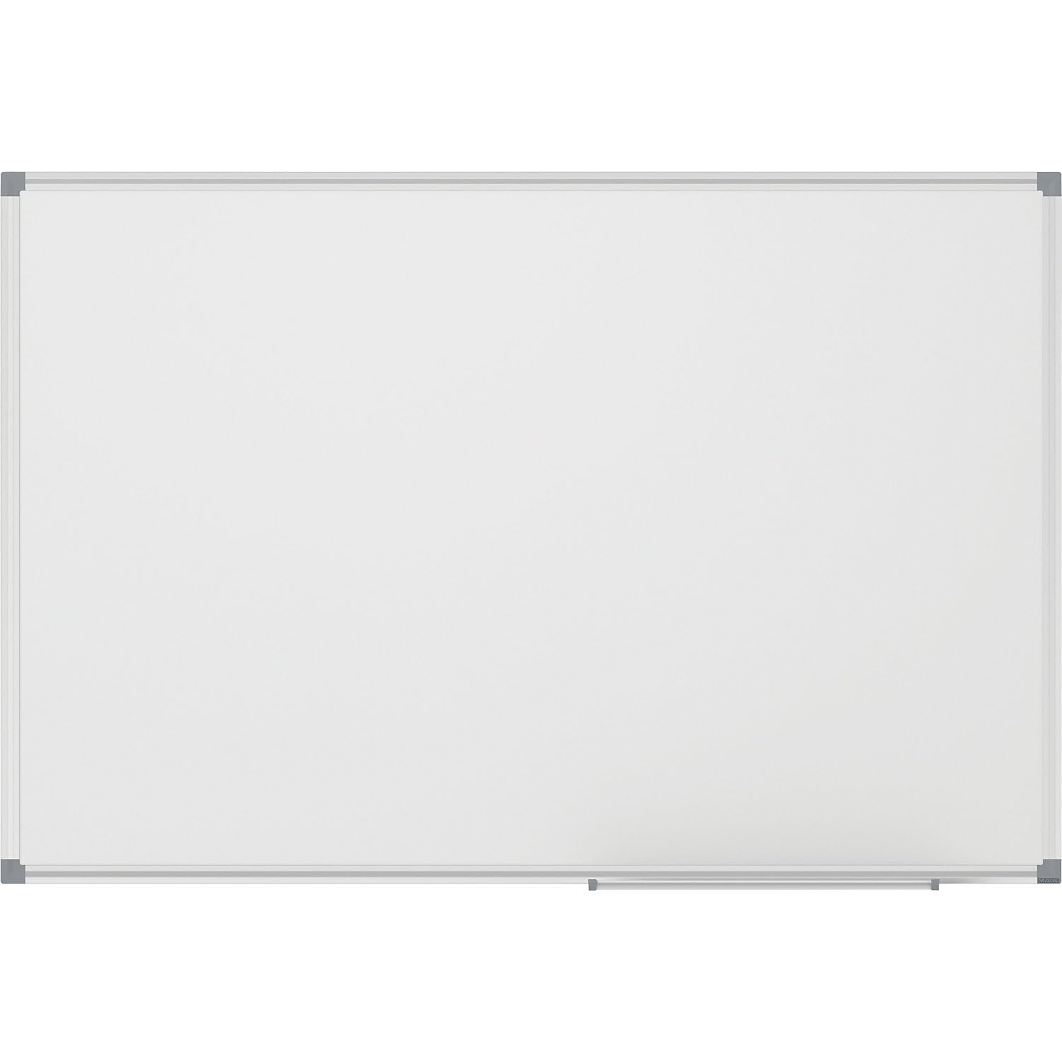 Tablica Suchościeralna MAULstandard, 90 X 60 Cm, Magnetyczna, do Pisania, Powlekana, Aluminiowa Rama z Półką