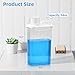 Laundry Detergent Dispenser for Laundry Room,94oz Fabric Softener Dispenser,Liquid Laundry Detergent Container,Laundry Detergent Organizer for Laundry Room Organization with 6 Labels,2 Pack