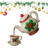 para árbol de Navidad - Acrílico rústico 2D | Decoración navideña para interiores y exteriores | Perfecto para accesorios de árboles, chimeneas, ventanas, oficinas, jardines y de