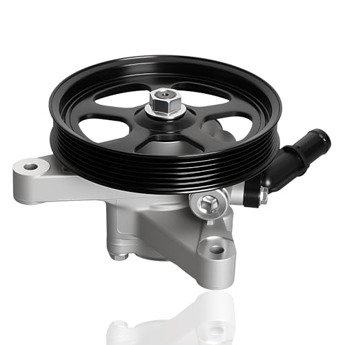 Loautong 21-5349 Power Steering Pump with Pulley Fit for Honda Accord 3.0L 2003-2007 Fit for Acura MDX 3.5L 2003-2006, Replace 96-5349 56110RDJA02 56110-RCA-A01 56110RDJA01 56483RDAA01