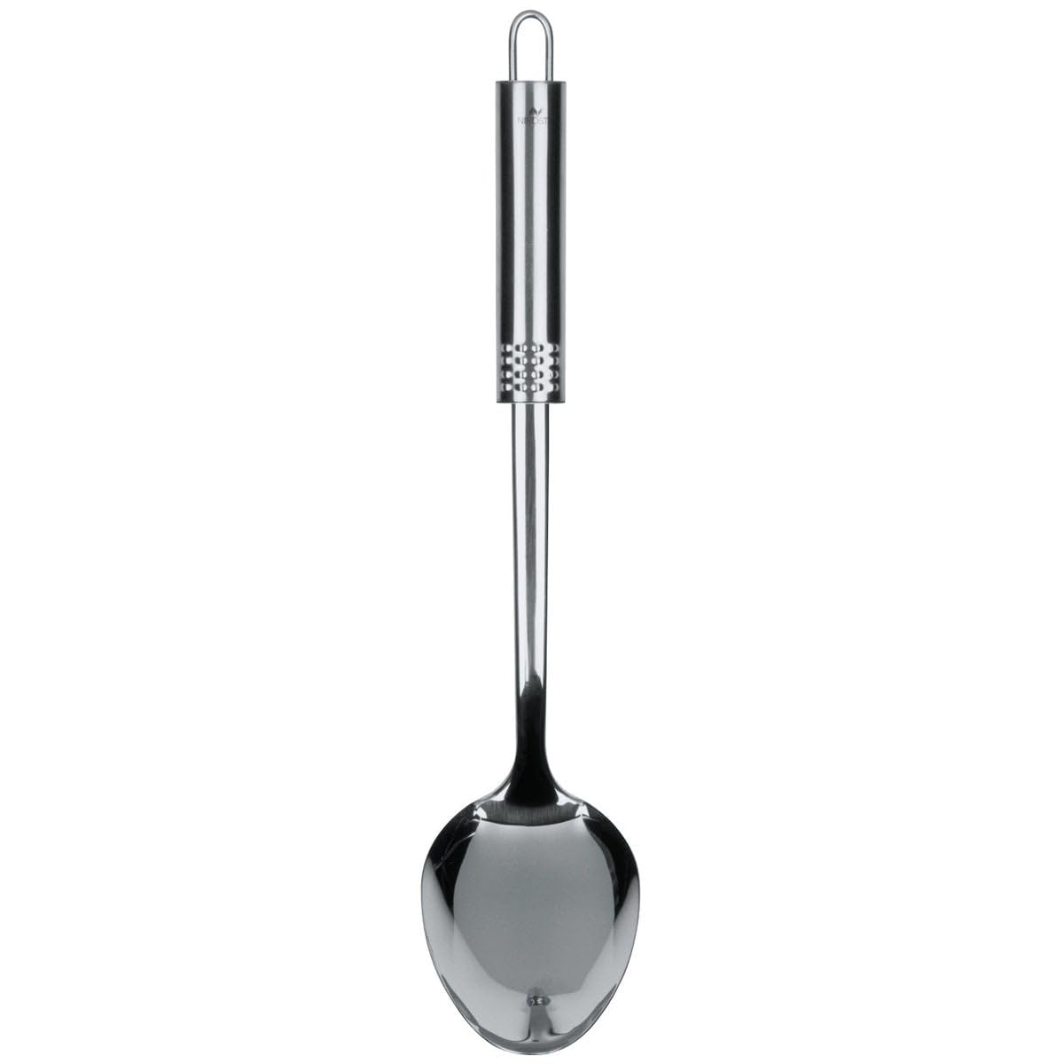 Fackelmann Stainless Steel Serving Spoon, Silver, 12.4-Inch