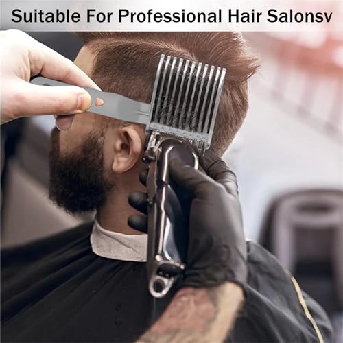 Blend Friend Fade Comb, Peine profesional para barbero gris miniatura 2