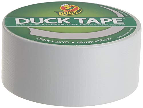 Image of Duck Brand Colored Duct Tape, Dove Grey, 1.88 Inches x 20 Yards, Single Roll (285226)