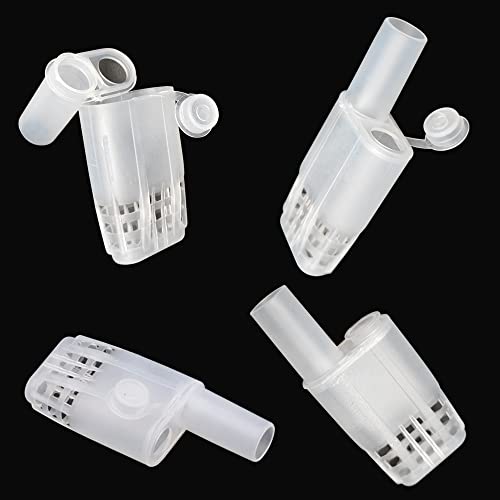 Abustle pig 20 peças de gaiolas de abelha rainha coletor de transporte de plástico sem enxerto apicu